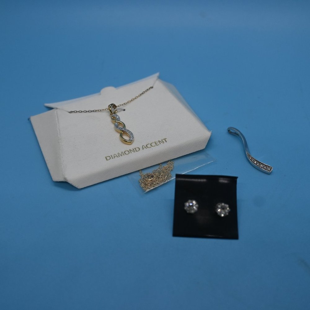 Necklace, Earrings and Pendant